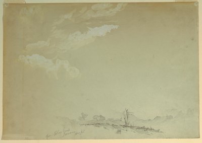 رسم، اسكتشات تخطيطية، بلوكسبيرج، جامايكا، 1865 بواسطة كنيسة فريدريك إدوين