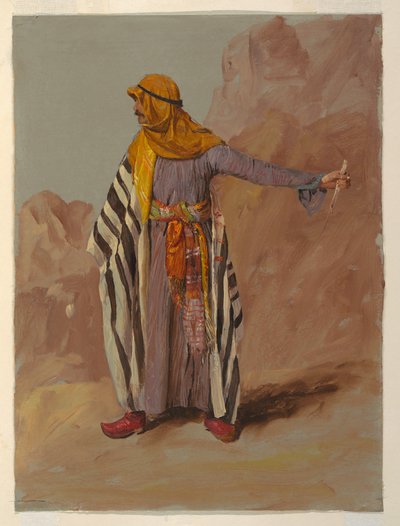 رسم، بدوي واقف، على الأرجح في فبراير 1868 بواسطة كنيسة فريدريك إدوين