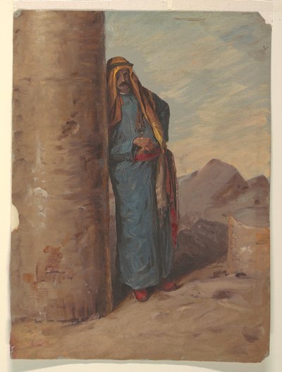 رسم، بدوي واقف، 1868 بواسطة كنيسة فريدريك إدوين
