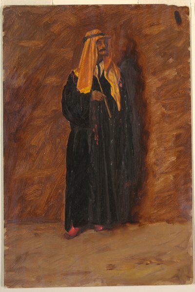 رسم، دراسة لبدوي واقف، 1868 بواسطة كنيسة فريدريك إدوين