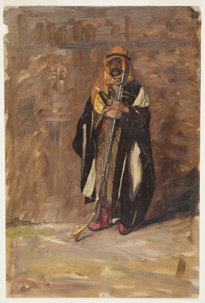 رسم، دراسة لبدوي واقف، 1869 بواسطة كنيسة فريدريك إدوين