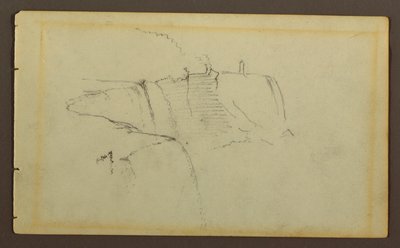 رسم، الشلالات الأمريكية، نهر نياجرا، ربما عام 1858 بواسطة كنيسة فريدريك إدوين