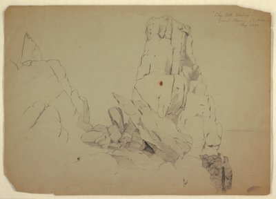 رسم، "الأسقف العجوز"، سبتمبر 1851 بواسطة كنيسة فريدريك إدوين