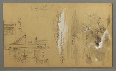 رسم، البيت الخشبي، سكاي، النمسا، النمسا، 1 أغسطس 1868 بواسطة كنيسة فريدريك إدوين