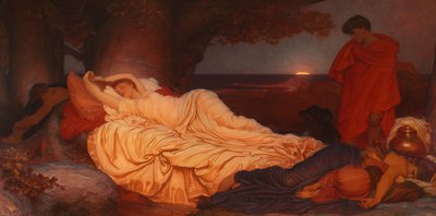 Cymon و Iphigenia ، 1884 بواسطة فريدريك ليتون