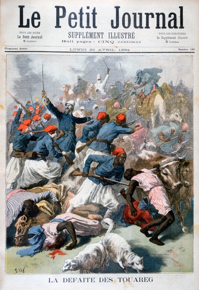 هزيمة الطوارق ، 1894 بواسطة فريدريك ليكس
