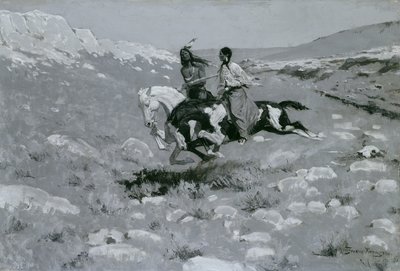 حفل أسرع حصان ، حوالي 1900 بواسطة فريدريك ريمنجتون