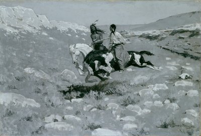 احتفال الحصان الأسرع ، ج. 1900. بواسطة فريدريك ريمنجتون