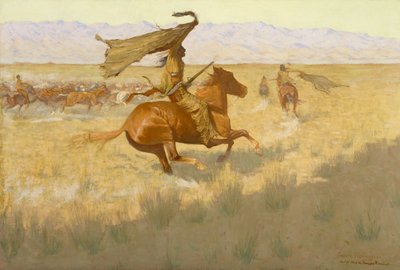 تغيير الملكية (التدافع: لصوص الخيول) 1903 بواسطة فريدريك ريمنجتون