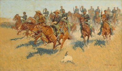 على السهول الجنوبية ، 1907. بواسطة فريدريك ريمنجتون