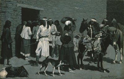 القرية الهندية بواسطة فريدريك ريمنجتون