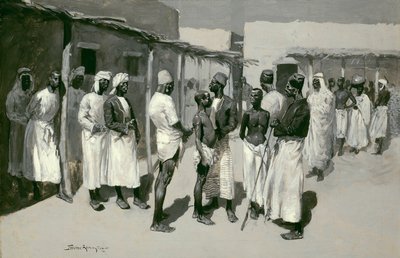 سوق الرقيق بواسطة فريدريك ريمنجتون