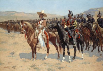 الرائد المكسيكي 1889 بواسطة فريدريك ريمنجتون