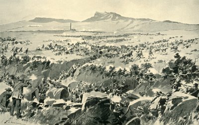 The Ambuscade at Koornspruit: A Critical Moment، 1900، 1901. بواسطة فريدريك دي هاينين