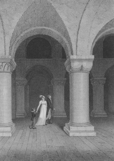 الكنيسة الصغيرة في البرج ، التي تسمى الآن مكتب التسجيل ، لندن (نقش) بواسطة فريدريك (بعد) ناش