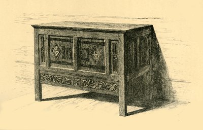 صندوق البلوط ، 1460-1480 ، 1881. بواسطة فريدريك ألبرت سلوكومبي