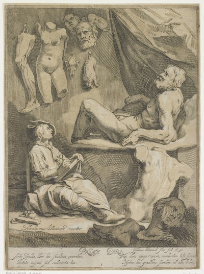 صفحة العنوان لكتاب الرسم الفني الأصلي والشهير صفحة العنوان لـ: Abraham Bloemaert ، كتاب الرسم الفني الأصلي والشهير. الجزء 1 بواسطة إبراهيم بلويميرت
