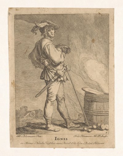 الألعاب النارية Ignis (العنوان على الكائن) العناصر الأربعة (عنوان السلسلة) بواسطة نيكولايس فيشر (أنا)