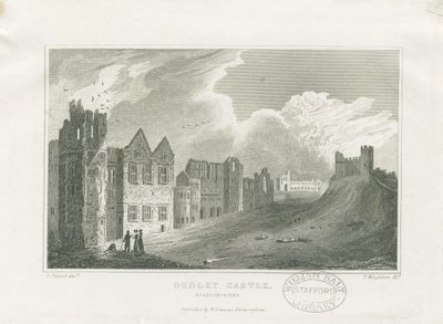 قلعة دودلي - The Keep: نقش على الصلب ، بدون تاريخ [القرن التاسع عشر] (طباعة) بواسطة فريدريك كالفيرت