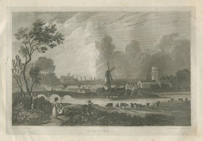 ستافورد - ساوث ويست فيو: engraving، nd [c 1830] بواسطة فريدريك كالفيرت