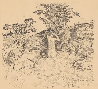 شجرة الكرز البرية ، 1918. بواسطة فريدريك تشايلد حسام