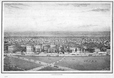 Chowringhee ، كالكوتا ، الهند ، c1840s. بواسطة فريدريك فيبيج
