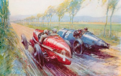 فاز فيليس نازارو بسباق الجائزة الكبرى لعام 1922 ، حيث تعامل مع واحدة من سيارات فيات الجديدة والسريعة جدًا (لون ليثو) بواسطة فريدريك جوردون (بعد) كروسبي