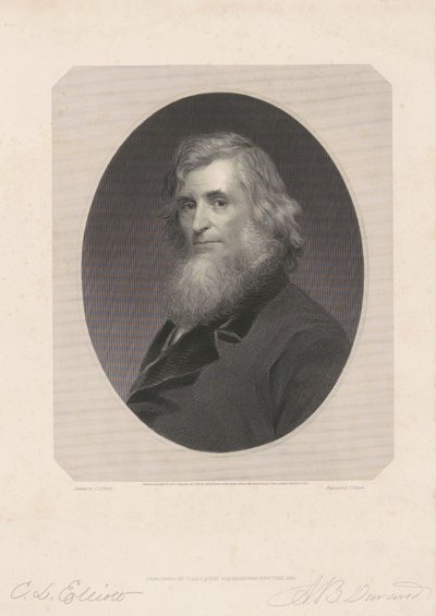 Asher B. Durand بواسطة فريدريك هالبين ، بعد تشارلز لورينج إليوت