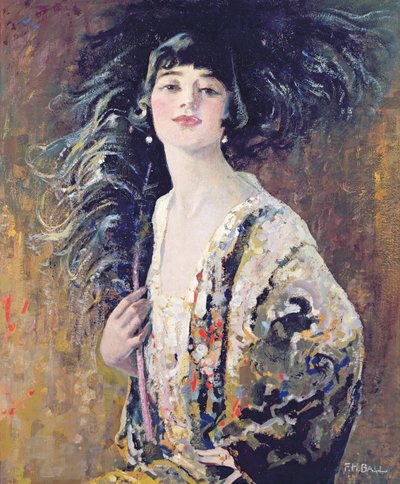 المروحة السوداء ، 1929 بواسطة فريدريك هامرسلي بول