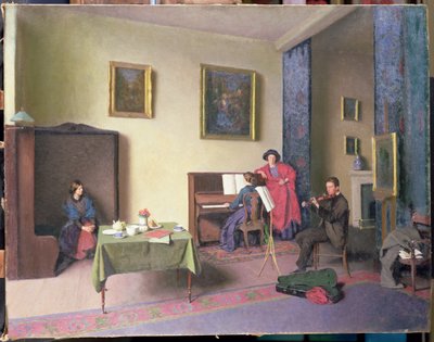 حفلة الموسيقى بواسطة فريدريك هوكسورث إس شيبرد