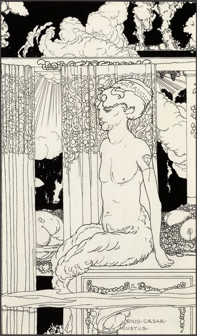 The Faun of the Gold Tiberius ، ج .1910 بواسطة فريدريك إيلبيري لينش