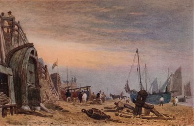 شاطئ برايتون ، إزالة الضباب ، c1820 بواسطة فريدريك ناش