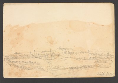 حلب من جنوب غرب سوريا بواسطة فريدريك بيتر لايارد