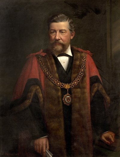 Alderman WG Ward ، 1878 بواسطة فريدريك وارسوب