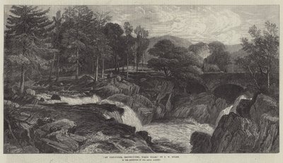 في Pont-y-Pair ، Bettws-y-Coed ، شمال ويلز بواسطة فريدريك ويليام هولمي
