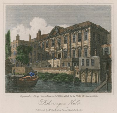 قاعة تجار السمك ، شارع التايمز العلوي ، لندن بواسطة فريدريك ويلتون ليتشفيلد ستوكديل