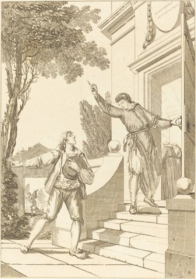 أليكس مريض بواسطة French 18th Century