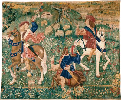 مشهد الصقارة ، ج. 1500 بواسطة سيد الفرنسية