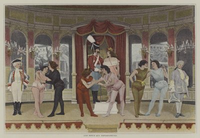 مراجعة في Cafe des Ambassadeurs (صورة ملونة) بواسطة مصور فرنسي
