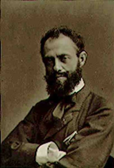 Adolphe Belot (1829-90) ، من "Galerie Contemporaine" ، حوالي 1874-78 (b / w photo) بواسطة مصور فرنسي