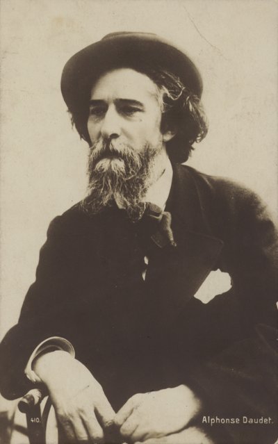 ألفونس داوديت (1840-1897) ، روائي فرنسي بواسطة مصور فرنسي