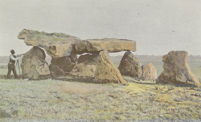 Arcay ، Dolmen de Rochebillaude ، Cote lateral S بواسطة مصور فرنسي