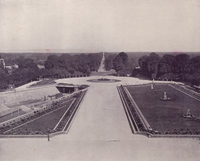 Avenue des Loges ، St Germain-en-Laye (صورة b / w) بواسطة مصور فرنسي
