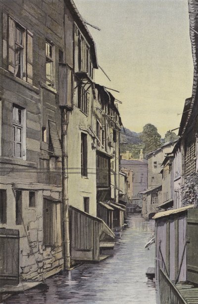 Bar-le-Duc ، The Canal des Usines بواسطة مصور فرنسي