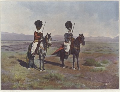 الأمازيغ على ظهور الخيل بواسطة French Photographer