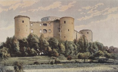 Coucy-le-Chateau، شاتو دو كوسي، منظر عام SW بواسطة مصور فرنسي