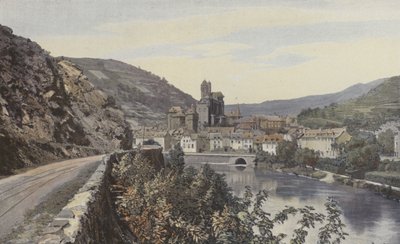 Estaing ، نظرة عامة ، اتخذت من أعلى لوط بواسطة مصور فرنسي