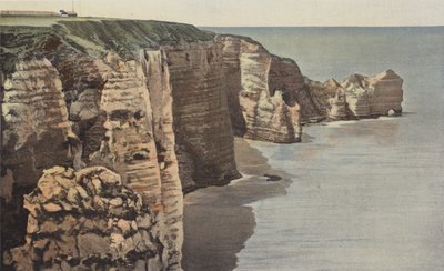 Etretat ، منحدرات Porte damont بواسطة مصور فرنسي