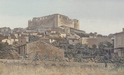 Greoulx، Ruines du Chateau fortifie des Templiers، Cote SO بواسطة مصور فرنسي