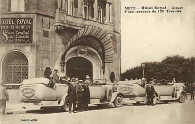 فندق رويال ، ميتز ، فرنسا (صورة b / w) بواسطة مصور فرنسي